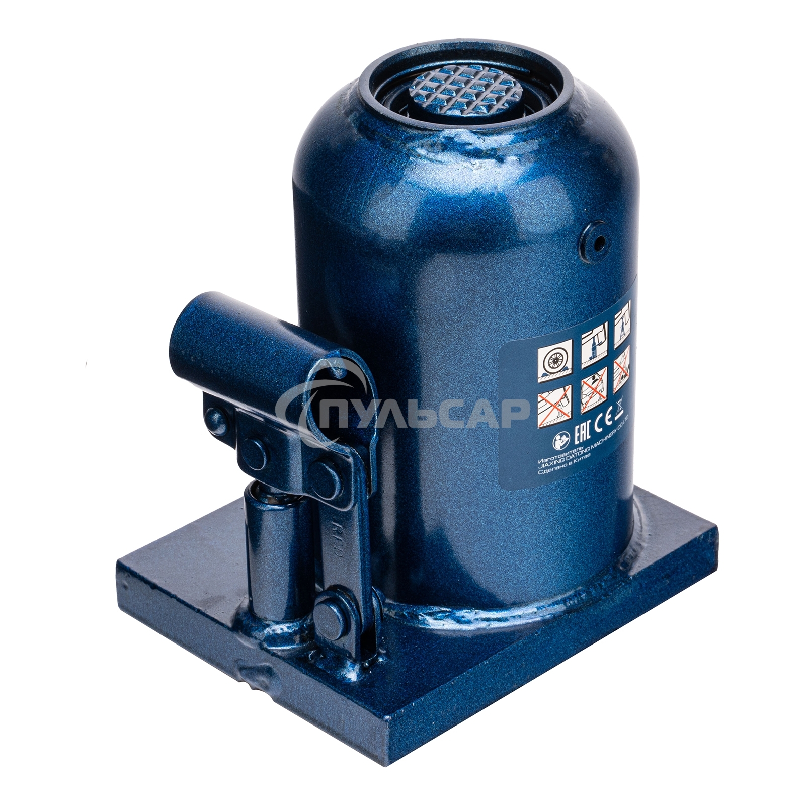 Домкрат гидравлический бутылочный телескопический, 8 т, h подъема 170–430 мм Stels