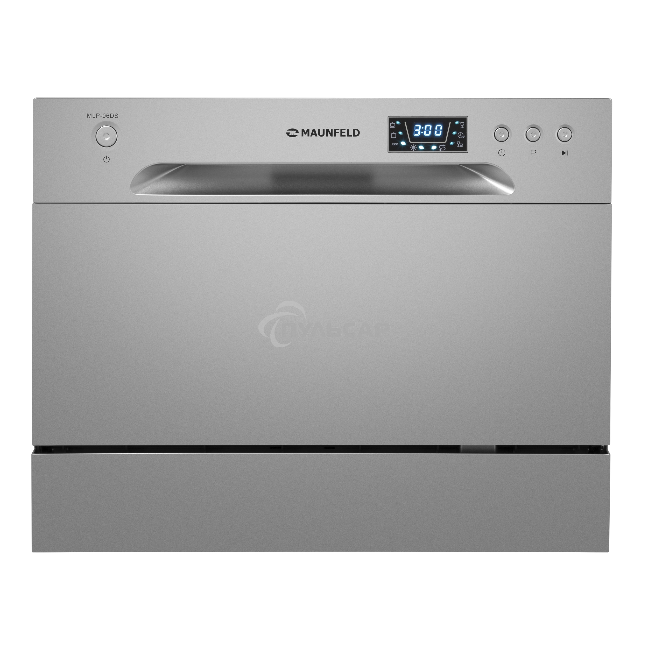 Посудомоечная машина Maunfeld MLP-06DS, серый, 55 см, 6 компл., 49 дБ, класс A+