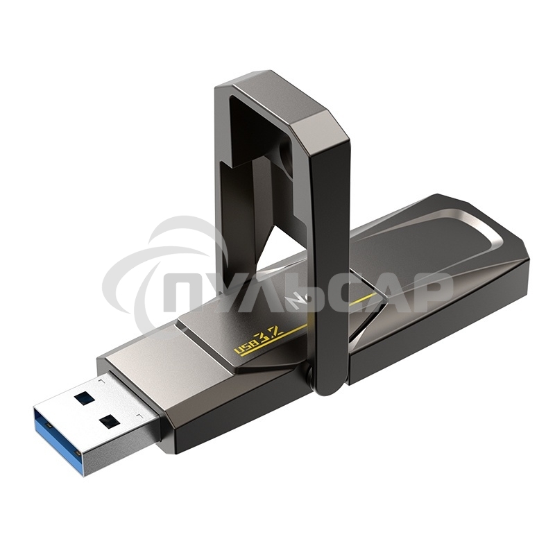 Флешка USB Netac US5 256 Gb USB 3.2+TypeC Solid State Flash, up to 550MB/500Mb/s