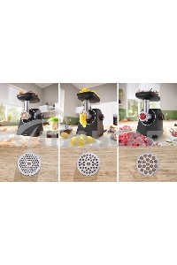 Мясорубка электрическая Bosch MFWS440B, 1900W, черный