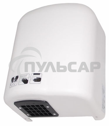 Электросушитель для рук PUFF 165 1.65кВт белый ABS пластик