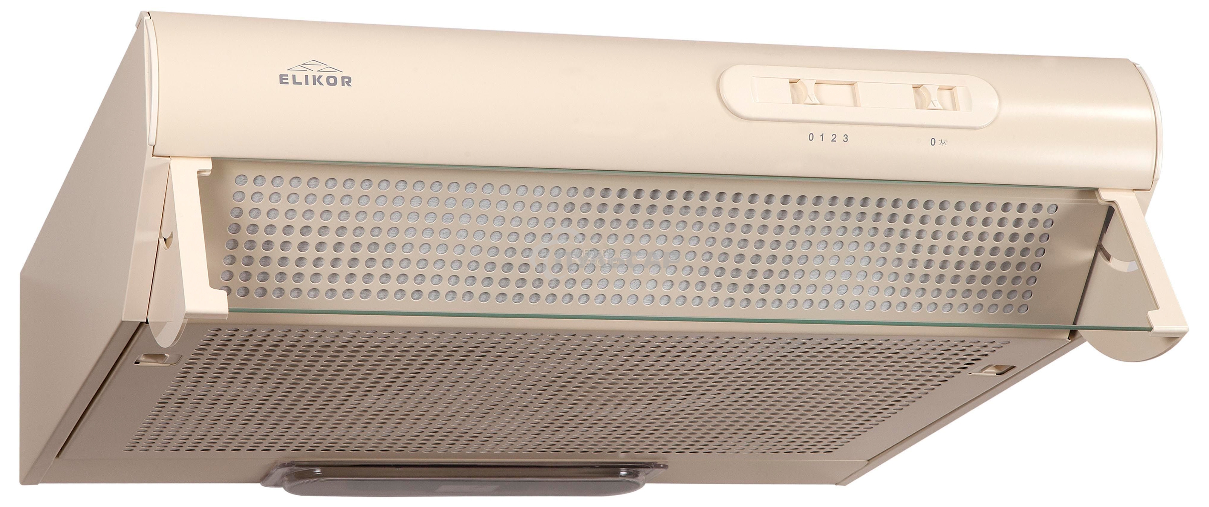 Вытяжка подвесная Elikor Davoline 60П-290-П3Л кремовый, 60 см, 290 куб. м/ч, 52 дБ