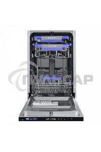 Встраиваемая посудомоечная машина Maunfeld MLP-08IMR, черный, 44.5 см, 10 компл., 47 дБ, класс A++