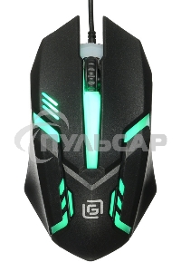 Мышь проводная Oklick 396M INSOMNIA черный, 1000 dpi, USB, кнопки - 3