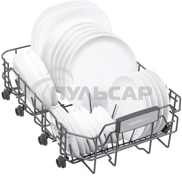 Встраиваемая посудомоечная машина HOMSair DW47M, черный, 44.5 см, 10 компл., 47 дБ, класс A++