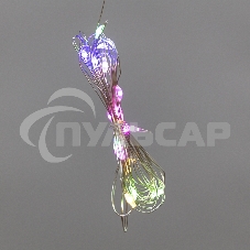 Гирлянда Neon-night Светодиодный дождь из росы 3х2м, мультиколор, USB + пульт управления, с крючками для крепления