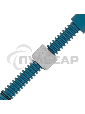 Ключ СИБРТЕХ 15744 трубный рычажный №3 2'' с изогнутыми губками