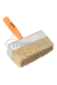 Кисть-ракля, 50х140 мм, натуральная щетина, пластмассовый корпус, пластмассовая ручка Sparta