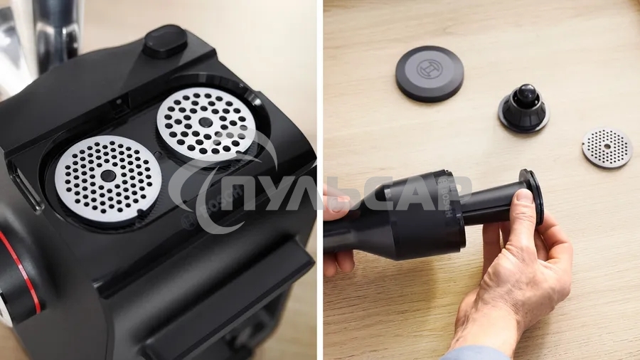 Мясорубка электрическая Bosch MFWS440B, 1900W, черный