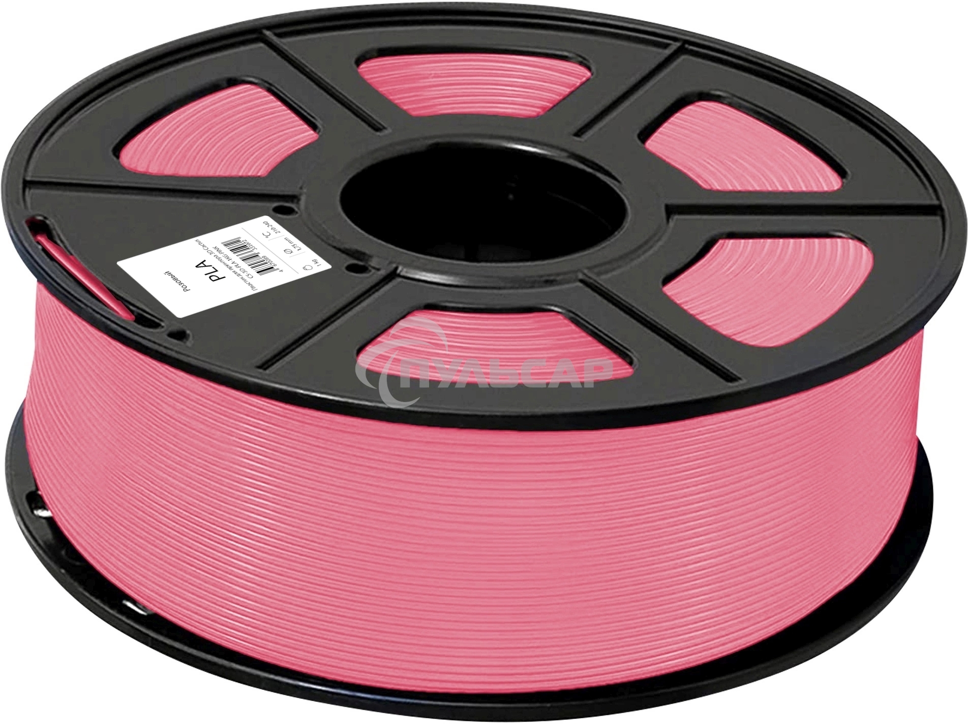 Пластик для принтера 3D Cactus CS-3D-PLA-1KG-PINK PLA d1.75мм 1кг 1цв.