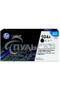 Картридж лазерный HP CE250A черный для CLJ CM3530/CP3525 5000стр.