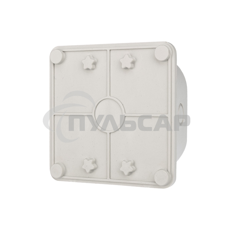 Коробка монтажная для камер видеонаблюдения 130х130х55 мм Rexant