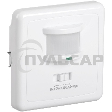 Детектор движения ДД 035 500Вт угол обз. 140град. дальн. 12м IP20 бел. ИЭК LDD12-035-500-001