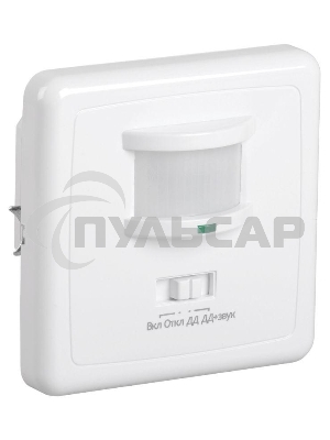 Детектор движения ДД 035 500Вт угол обз. 140град. дальн. 12м IP20 бел. ИЭК LDD12-035-500-001