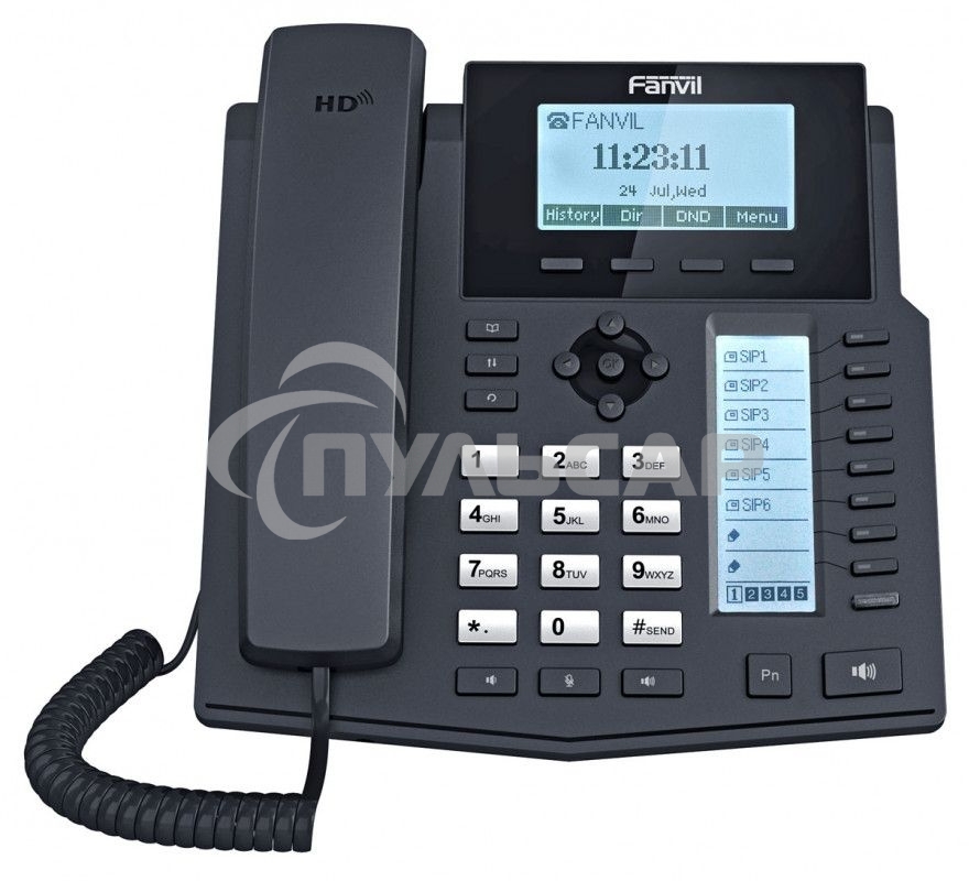 Телефон IP Fanvil X5U 16 линий, цветной экран 3.5