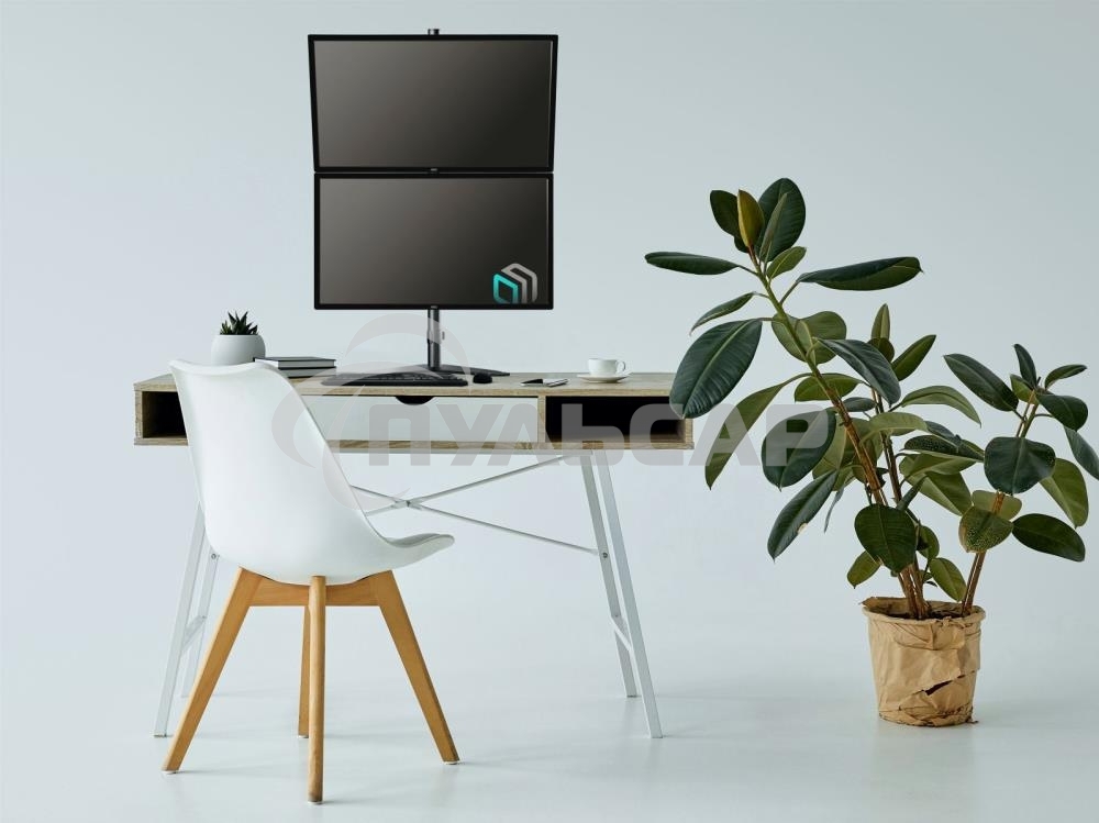 Кронштейн ONKRON D208FS для двух мониторов 13