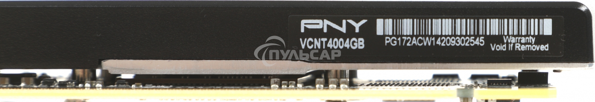 Видеокарта PNY NVIDIA T400 VCNT400-4GB-SB