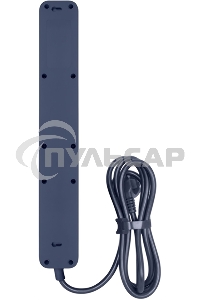 Сетевой фильтр Powercom SP-06W 5,0 м 5.0м (6 розеток) белый/серый (коробка)