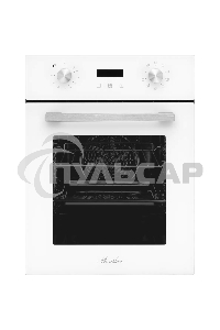 Электрический духовой шкаф Monsher MOE 4592 Blanc ширина 45 см, High-Tech, 50 л, гидролизная очистка, 9 режимов, белый