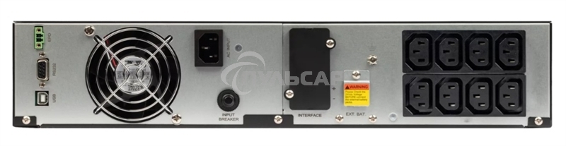 Источник бесперебойного питания Smartwatt DATA PRO IEC 1kVA 900Вт 1000ВА черный