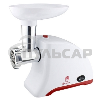 Мясорубка ВАСИЛИСА ВА-601 Номинальная мощность 1600 Вт. Производительность 1,5 кг/мин. Подходит для обработки любого вида мяса. Высокая производительность. Прочный металлический шнек. Металлический привод шнека. Нож из высококачественной нержавеющей стали