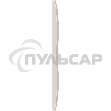 Рамка 2 поста, сл. кость ETIKA Рамка 2 поста, сл. кость