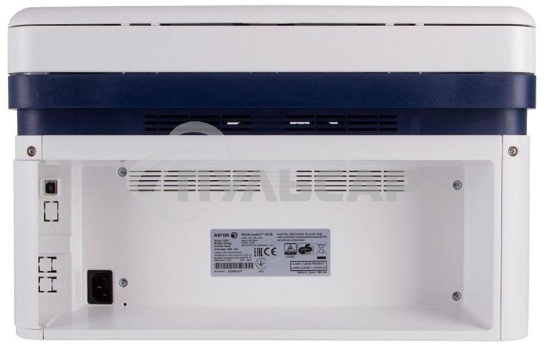 МФУ лазерное Xerox WorkCentre 3025BI (WC3025BI#), A4, ч/б, печ. до 20 стр/мин., скан. до 17 стр/мин. (ч/б) 4 стр/мин. (цвет), 1200 x 1200 dpi (печать) 600 x 600 dpi (скан.), Wi-Fi, USB, Air Print