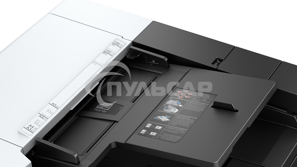 МФУ лазерное Kyocera Ecosys M4132idn (1102P13NL0), A3, ч/б, печ. до 32 стр/мин. (А4) до 17 стр/мин. (А3), скан. до 50 стр/мин., 1200 x 1200 dpi (печать) 600x600dpi (скан.), USB, RJ-45, NFC, Air Print, Mopria