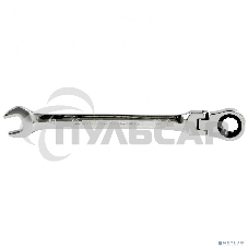 Ключ Matrix комбинированный трещоточный 10мм CrV шарнирный зерк.хром professional