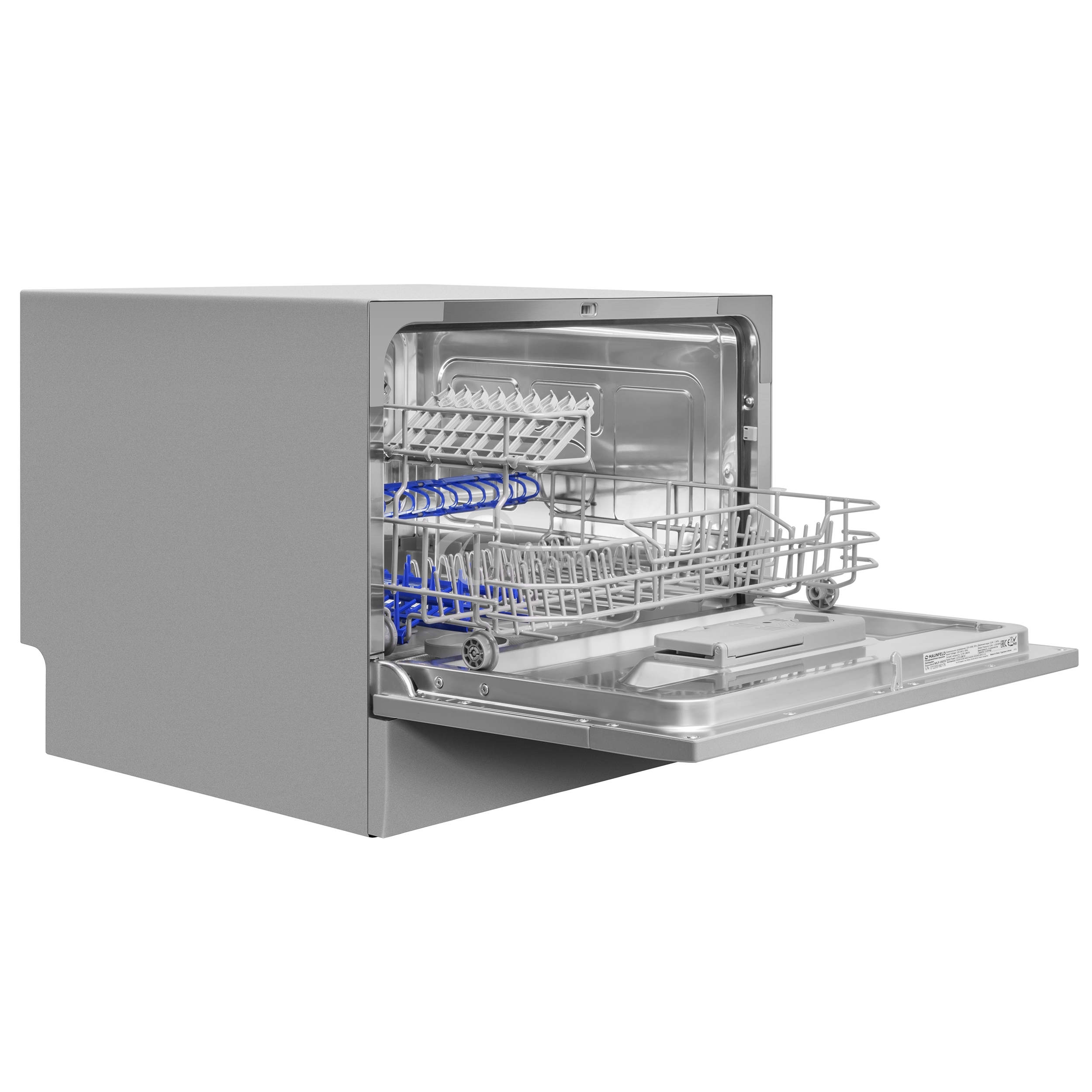 Посудомоечная машина Maunfeld MLP-06DS, серый, 55 см, 6 компл., 49 дБ, класс A+