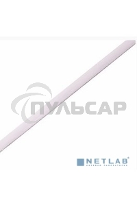 Термоусаживаемая трубка Rexant 1,0/0,5 мм, белая, упаковка 50 шт. по 1 м