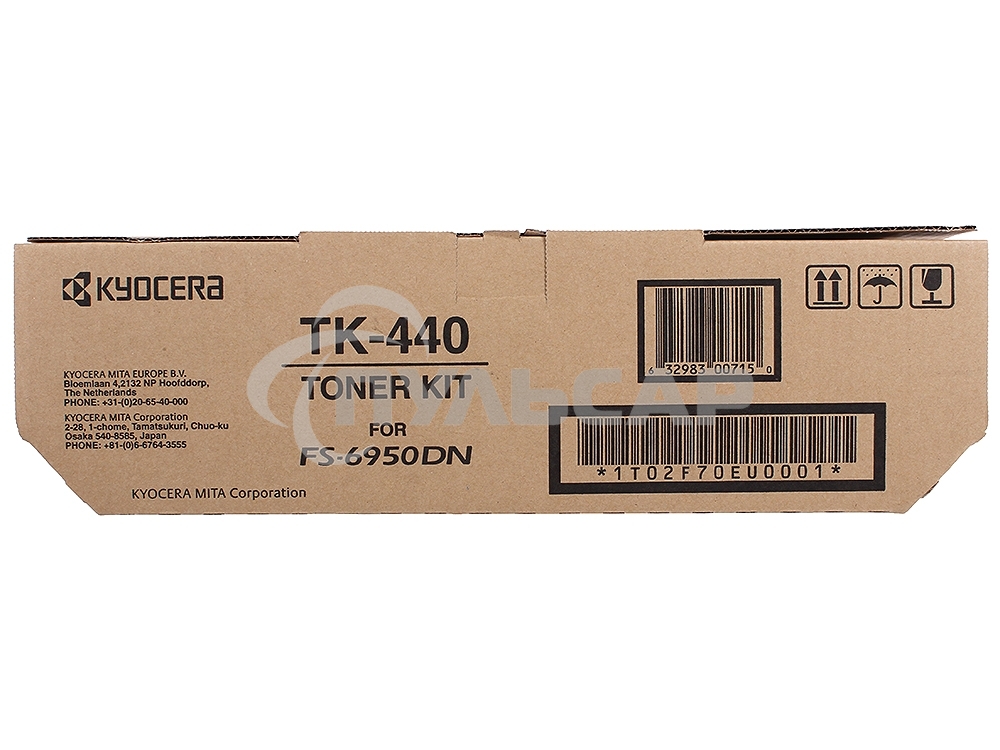 Картридж лазерный Kyocera-Mita TK-440 черный для FS-6950DN 15000стр.