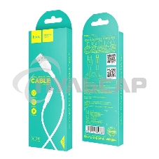 Кабель USB 2.0 HOCO X25, AM/microBM, белый, 1м