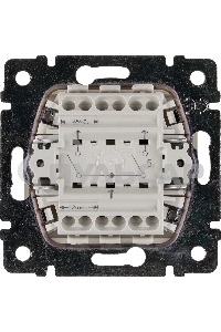 Выключатель Legrand 774305 Valena двухклавишный 10 AX(слоновая кость)