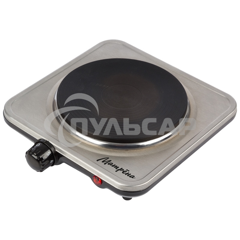 Плита электрическая Матрена МА-061, сталь, блин