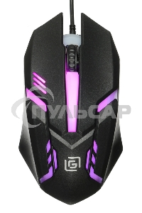 Мышь проводная Oklick 396M INSOMNIA черный, 1000 dpi, USB, кнопки - 3