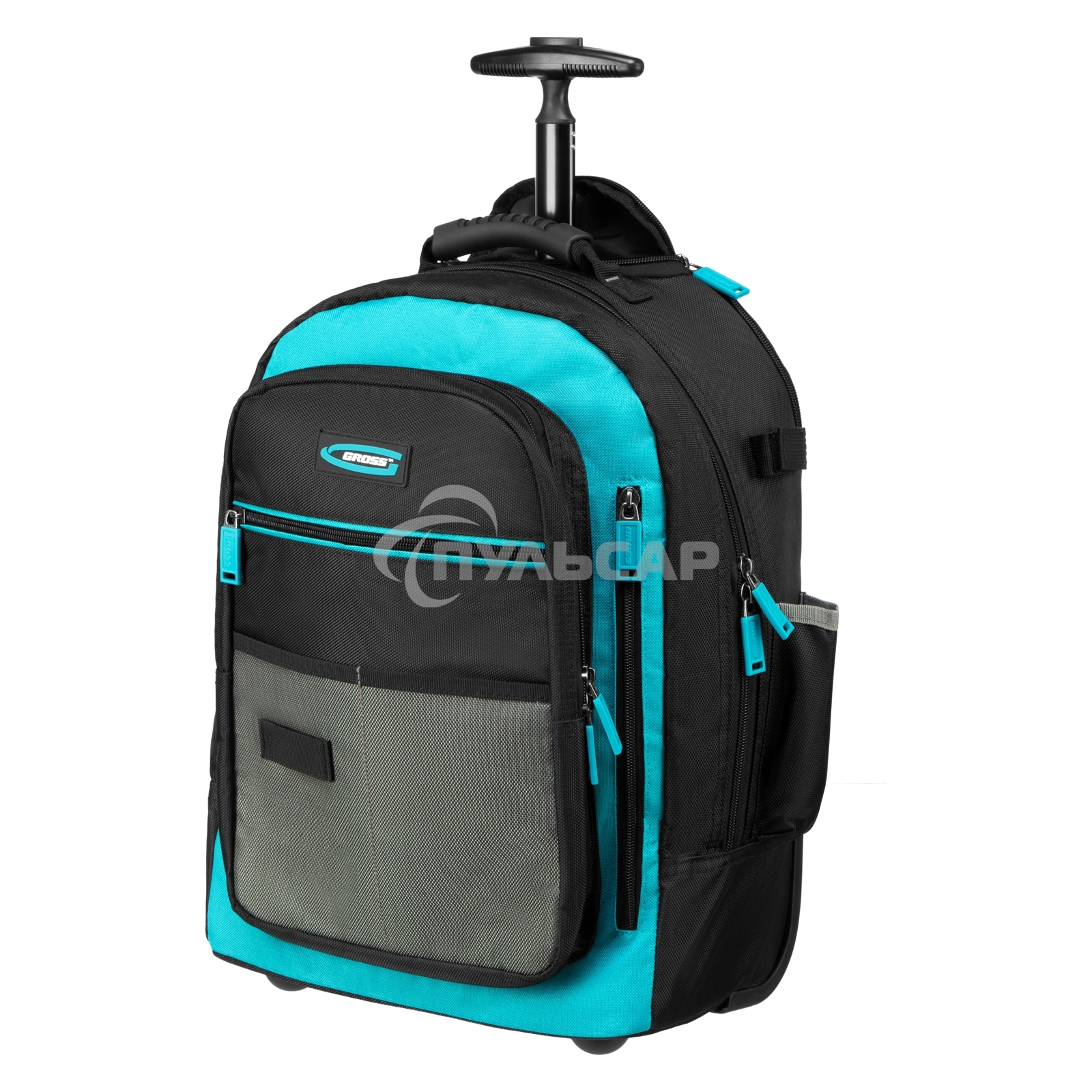 Рюкзак для инструмента, 440х350х250мм, выдвижная рукоятка, колеса Gross