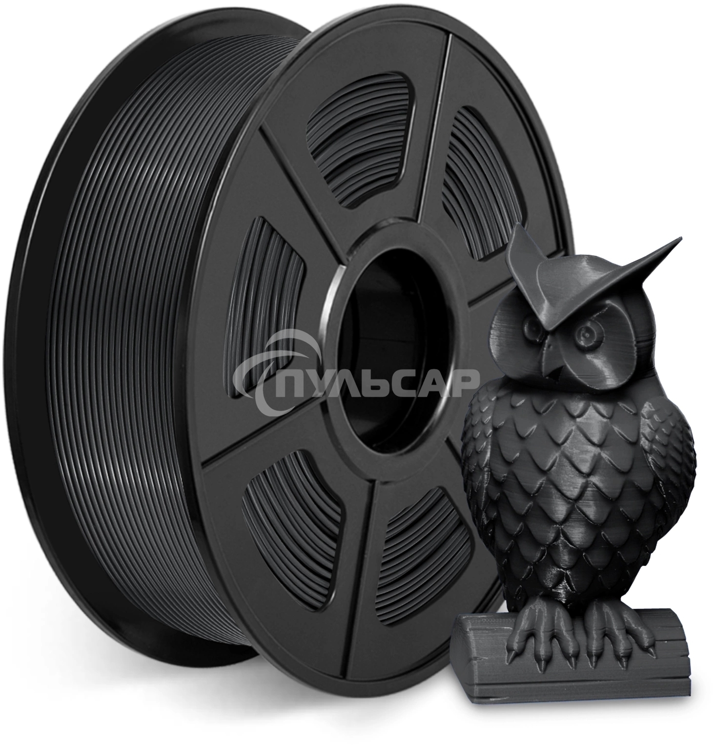 Пластик для принтера 3D Cactus CS-3D-ABS-1KG-BLACK ABS d1.75мм 1кг 1цв. черный