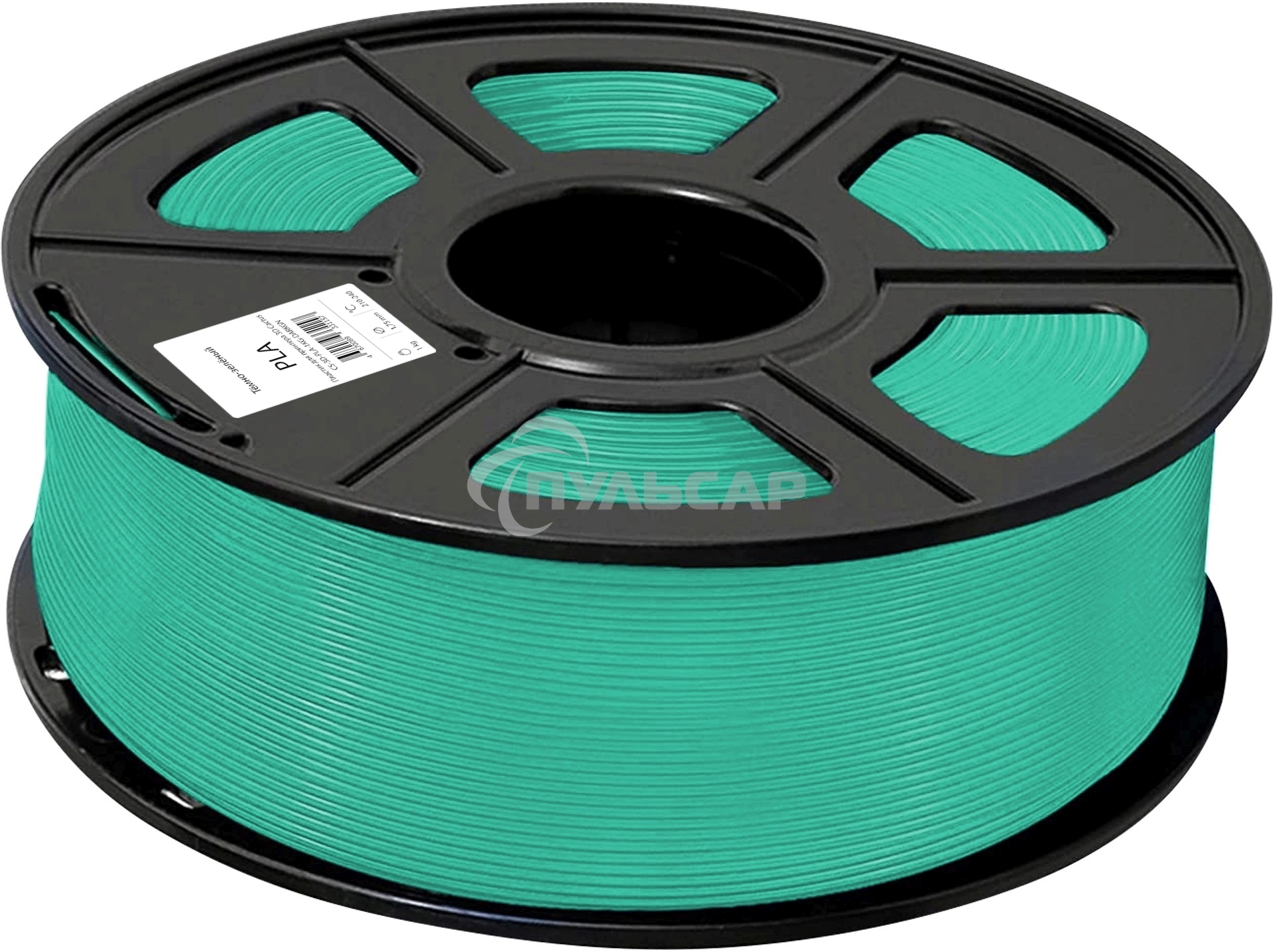 Пластик для принтера 3D Cactus CS-3D-PLA-1KG-DARKGN PLA d1.75мм 1кг 1цв.