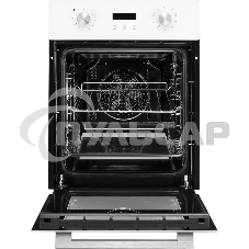 Электрический духовой шкаф Monsher MOE 4592 Blanc ширина 45 см, High-Tech, 50 л, гидролизная очистка, 9 режимов, белый