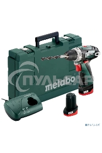 Аккум.дрель METABO PowerMaxx BS (600079550)2х2А·ч в сумке