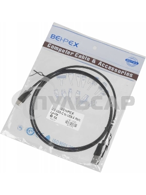 Кабель USB2.0 USB A (m)/USB Type-C (m) 1м