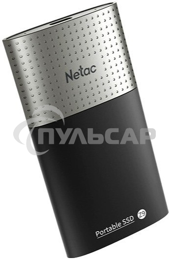 Внешний SSD Netac Z9, 128 GB, USB 3.2 Gen 2 Type-C, R/W 550/480, черный