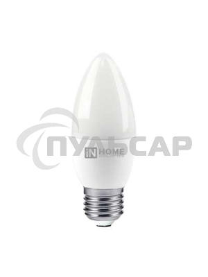 Лампа светодиодная LED-СВЕЧА-VC 11Вт 230В E27 4000К 990лм IN HOME 4690612020495