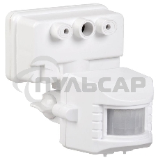 Датчик движения Iek LDD13-019-1100-001 ДД 019 белый, макс. нагрузка 1100Вт, угол обзора 120град., дальность 12м, IP44, ИЭК