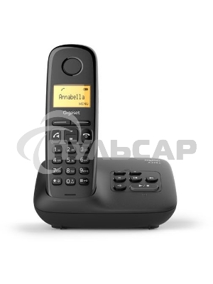 Радиотелефон Dect Gigaset A270A AM RUS черный автооветчик АОН