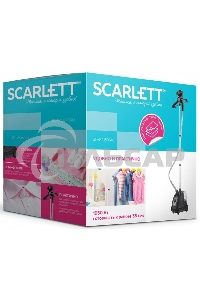 Отпариватель Scarlett SC-GS130S10 (черный)Тип: Вертикальный; Мощность, Вт: 1950; Регулируемый пар до г/мин: 32