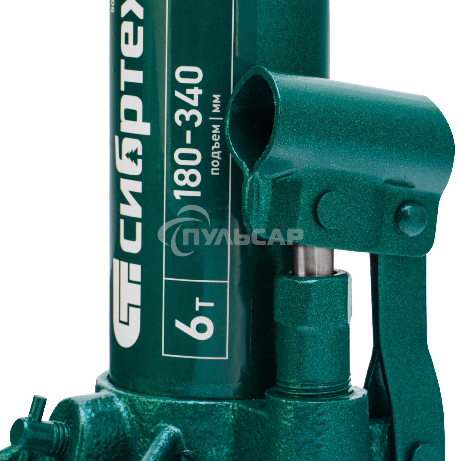 Домкрат гидравлический Сибртех бутылочный, 6т, 180-340мм