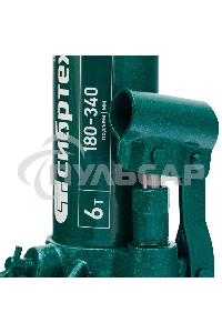 Домкрат гидравлический Сибртех бутылочный, 6т, 180-340мм