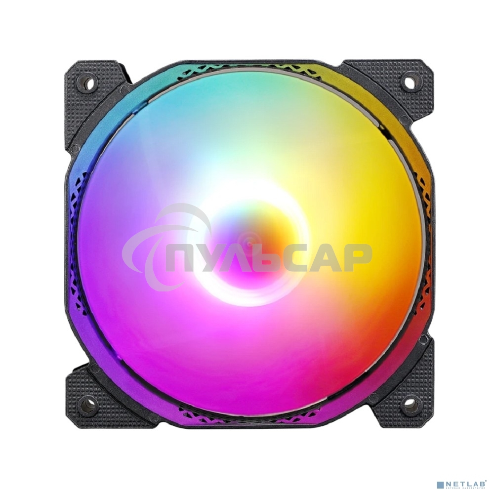 Вентилятор для корпуса Aerocool / Formula Cosmic 12BK ARPW ARGB черный, 120 мм, 1500 об/мин, 26.8 дБ, 4 pin